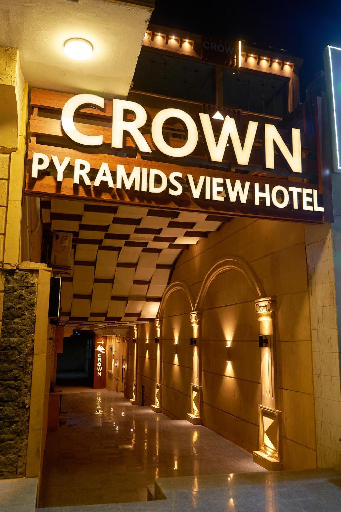 Crown Pyramids View Hotel Giza Exterior photo